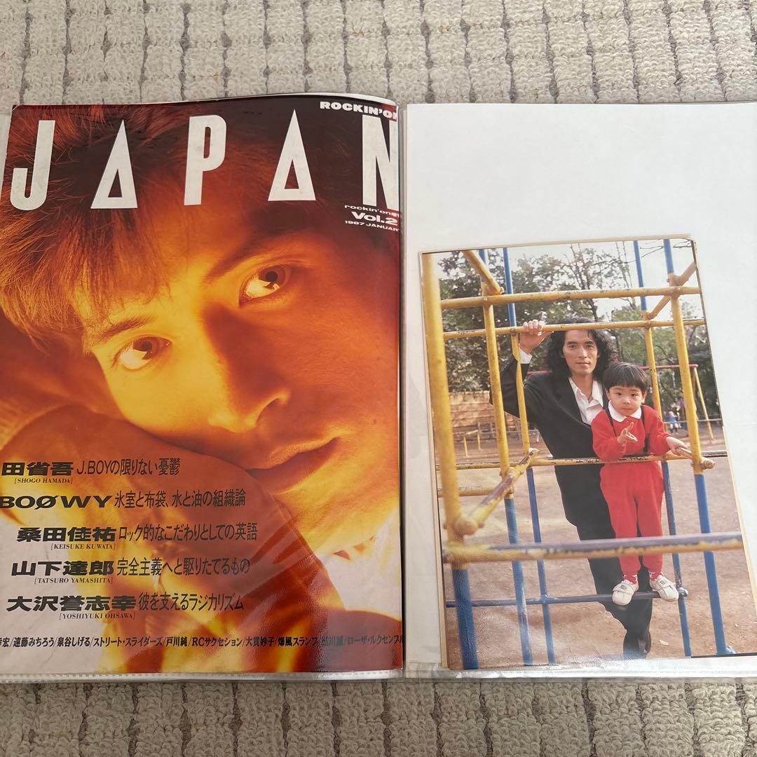 花田裕之 切り抜き クリアファイル　４０Ｐ　１冊