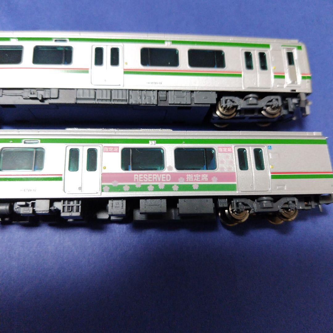 マイクロエースA7490より加工　E721系0番台快速あいづ仕様　Nゲージ