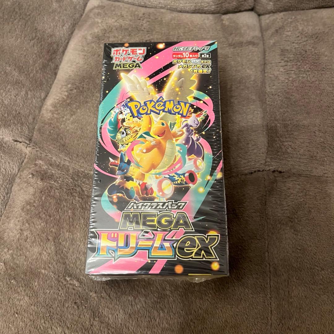 【新品未開封品】 ポケモンカード MEGAドリームex 1BOX シュリンク付き