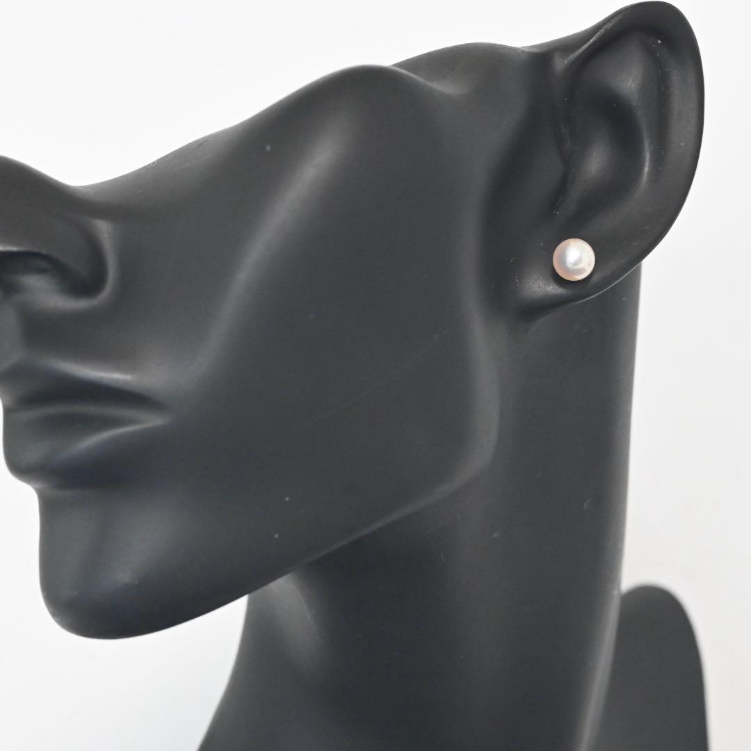 【最高峰】ミキモト　オーロラ　花珠級　ピアス　K18 アコヤ　パール　本真珠