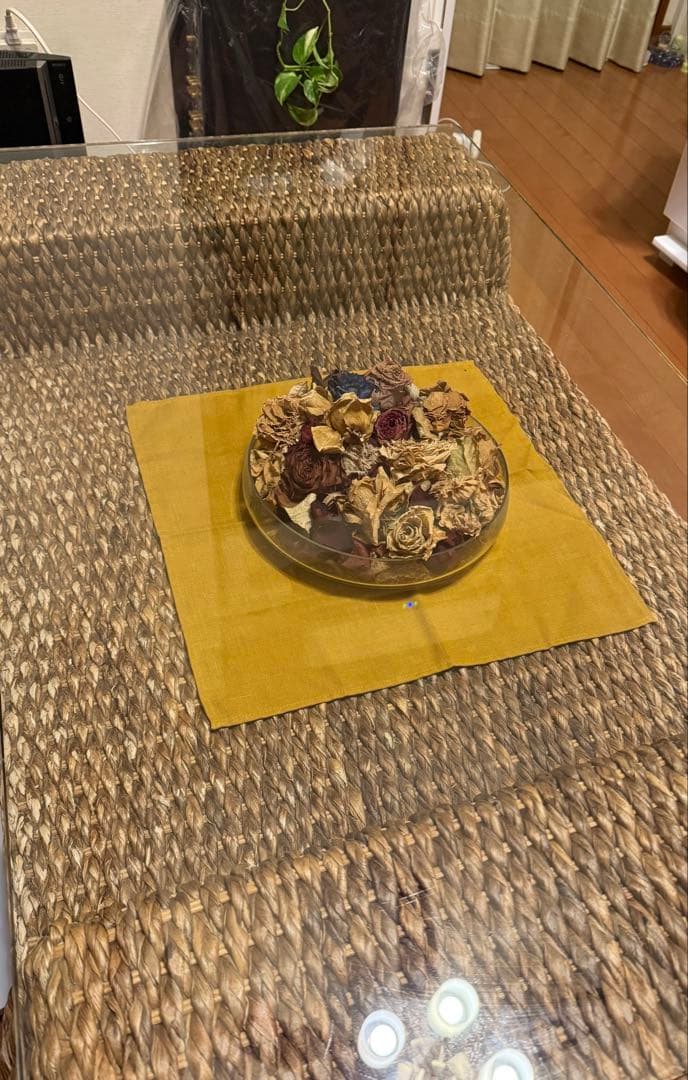 モダンアジアン ウォーターヒヤシンステーブル