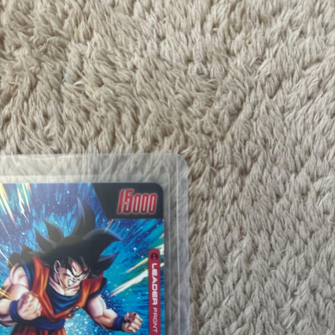 ドラゴンボールカード　覚醒の鼓動　孫悟空リーダーパラレル