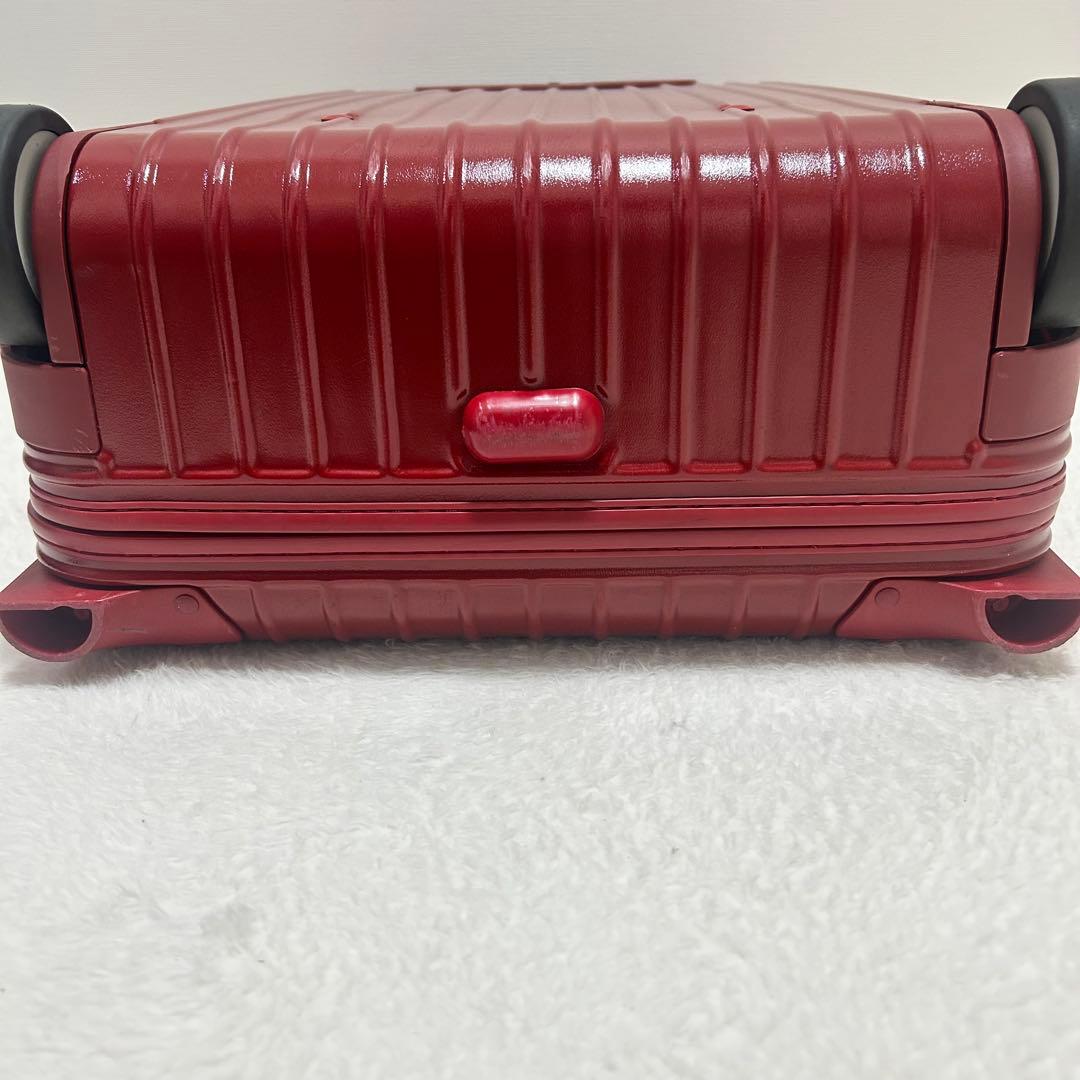 【美品】リモワ サルサ 35L 機内持ち込み可 スーツケース レッド