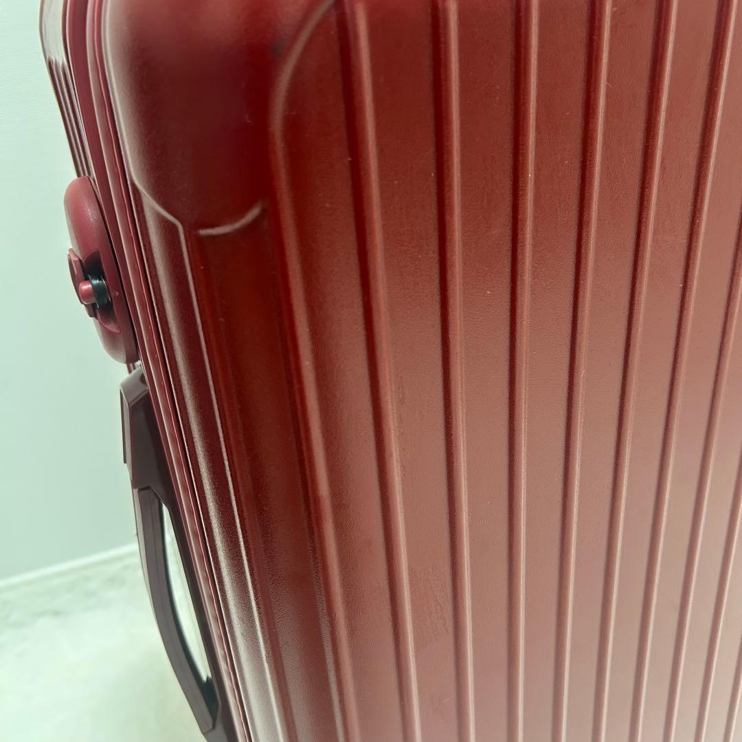 【美品】リモワ サルサ 35L 機内持ち込み可 スーツケース レッド