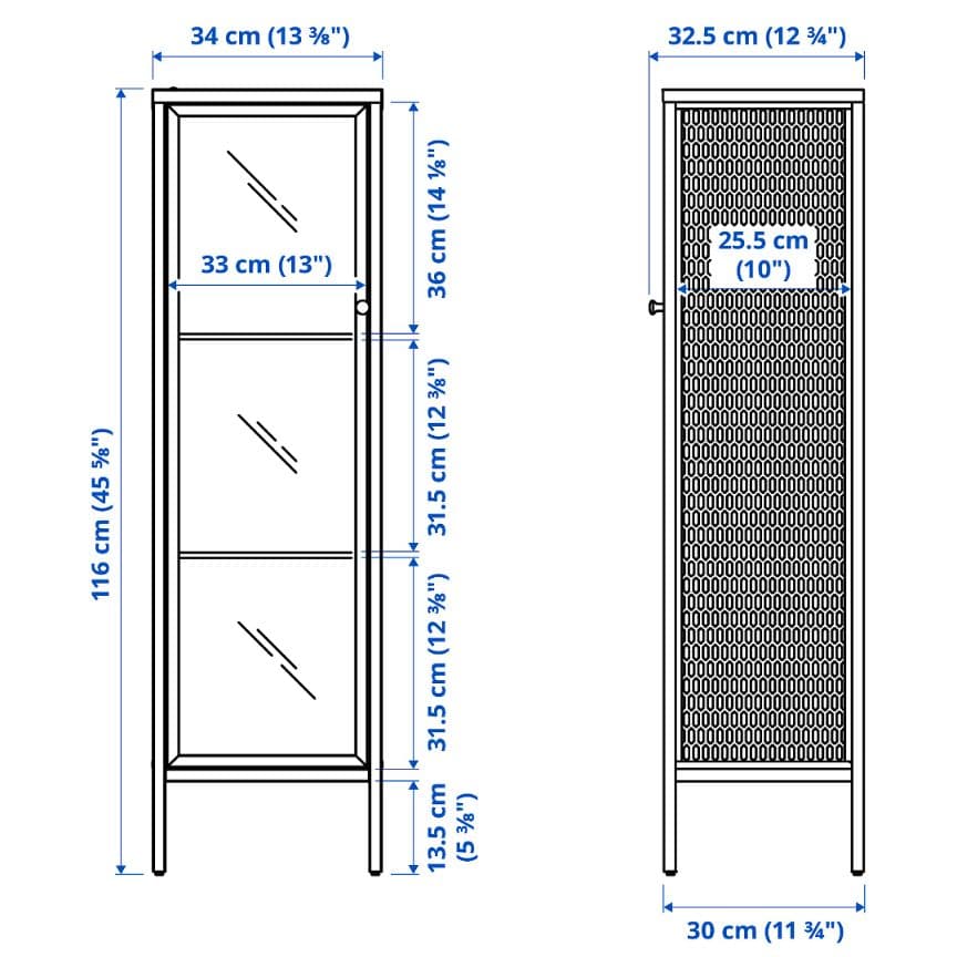 ポ*門様 【組み立て済み】IKEA BAGGEBO バッゲボー ガラスコレクショ