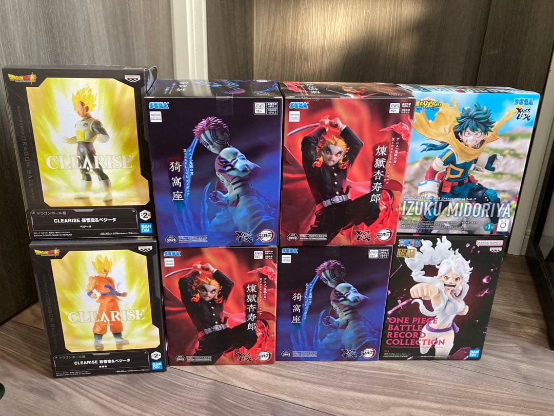 最新プライズフィギュアまとめ売り　8点セット