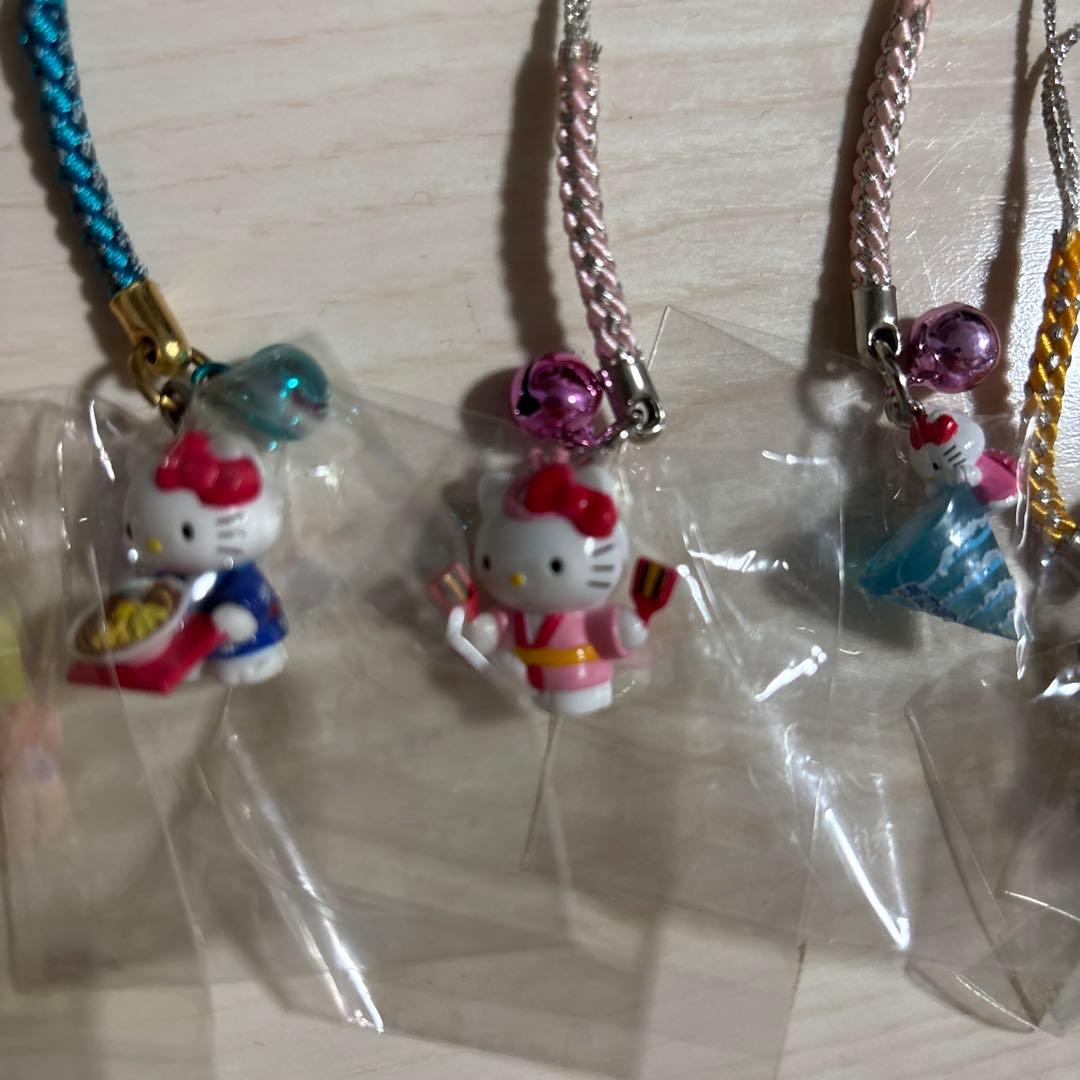 日*4様 ハローキティ ご当地限定キーホルダー 9個セット