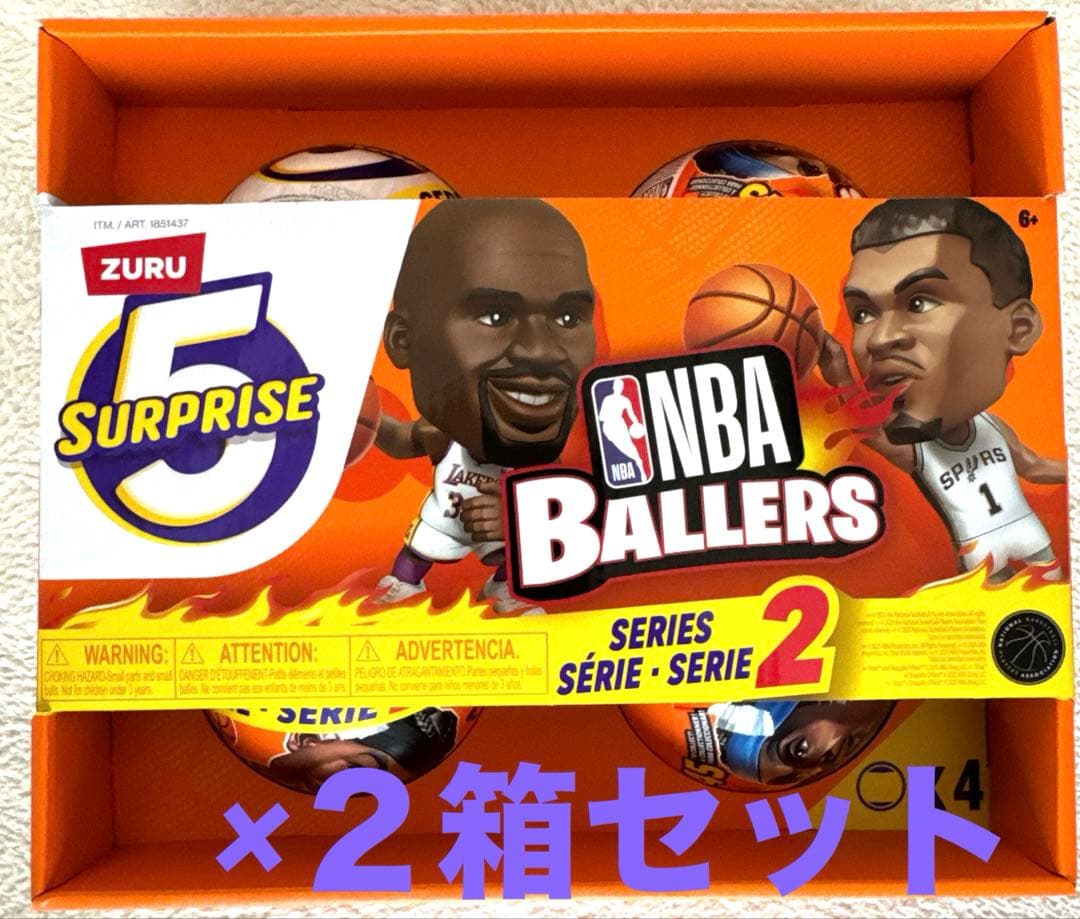 NBA BALLERS SERIES2 SURPRISE5 4個入り×2箱セット