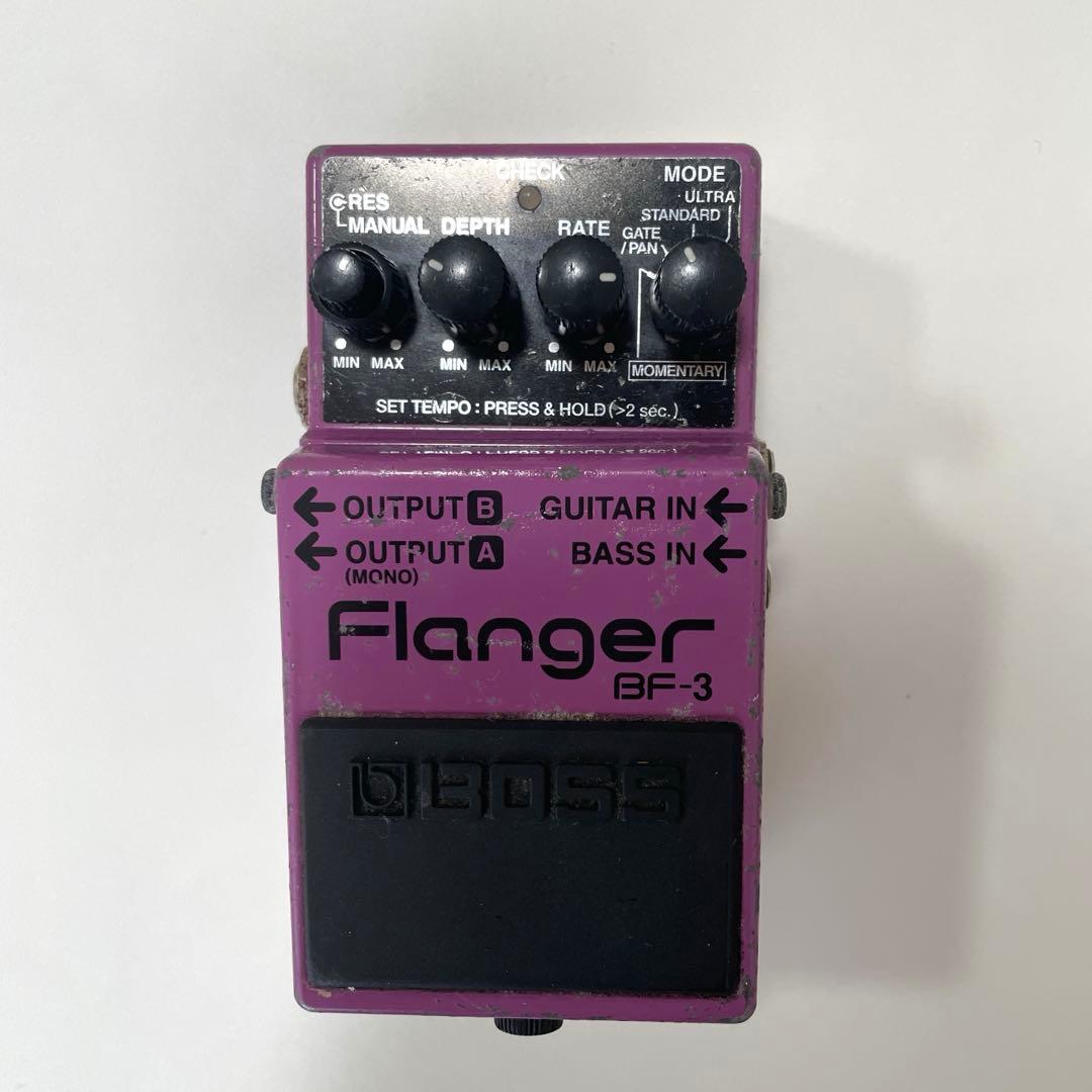 【動作確認済】BOSS Flanger BF-3 ベースエフェクター
