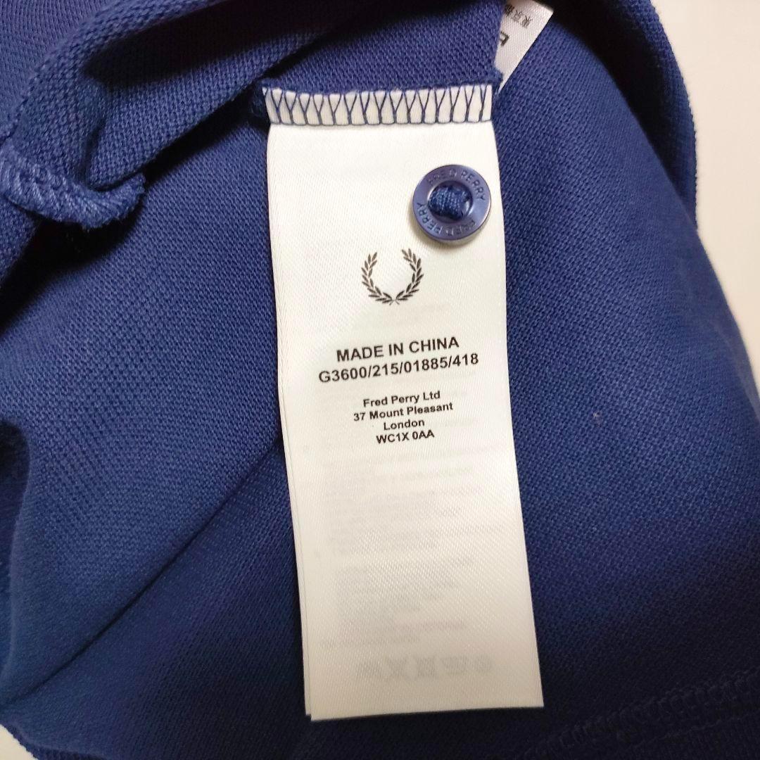 【未使用タグ付】フレッドペリー　ポロシャツ　G3600　刺繍ロゴ　レディース　M