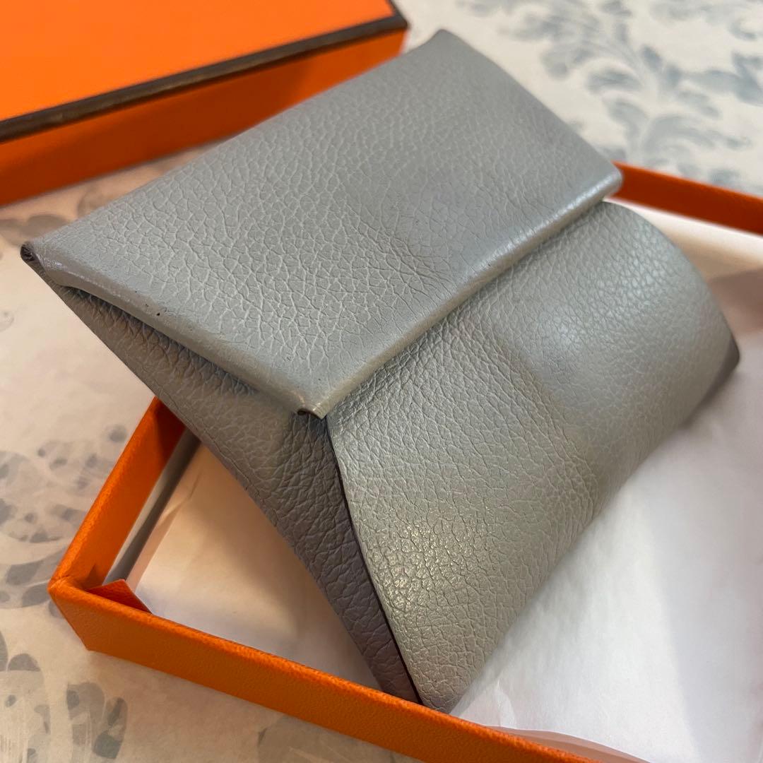 【美品】2020年購入HERMES バスティア　グレー