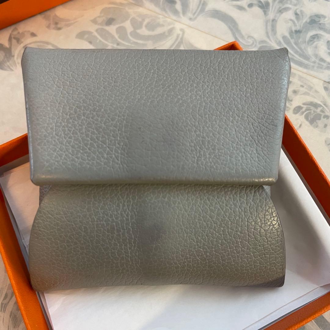 【美品】2020年購入HERMES バスティア　グレー