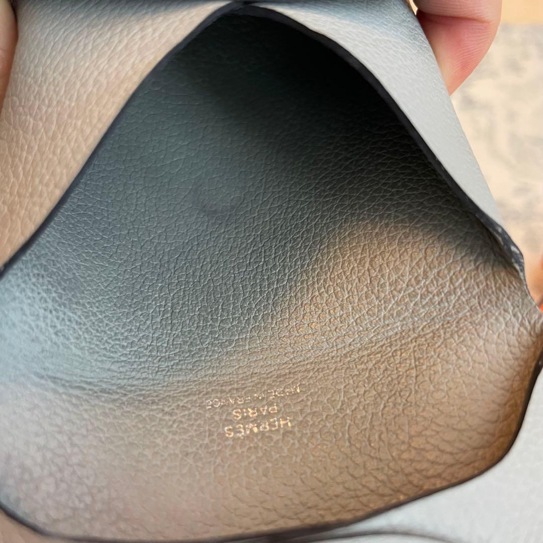【美品】2020年購入HERMES バスティア　グレー