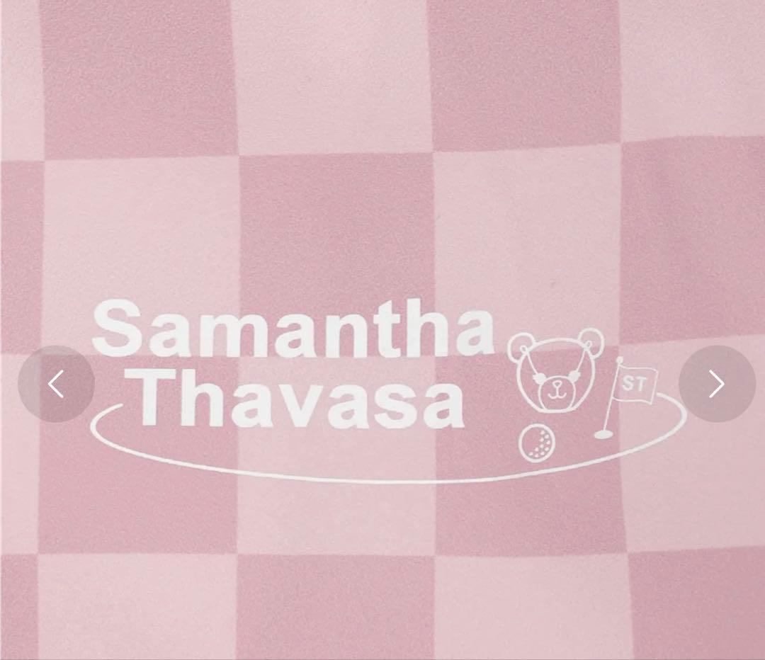 新品タグ付き　Samantha GOLF チェックウインドブレイカー