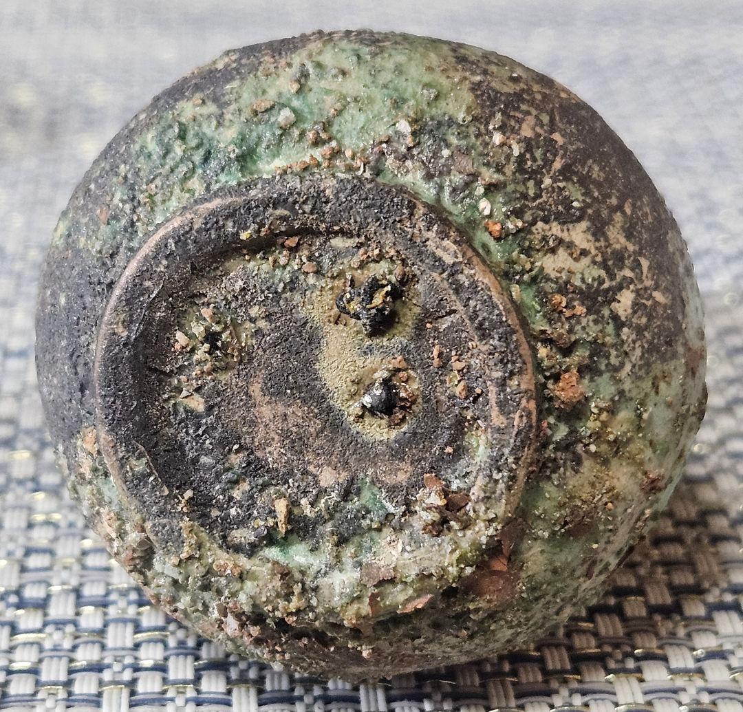 古代中国〜中国南方古陶磁器　中国古美術　漢時代　漢緑釉　瓢形小壺　鼻煙壺　古代壺