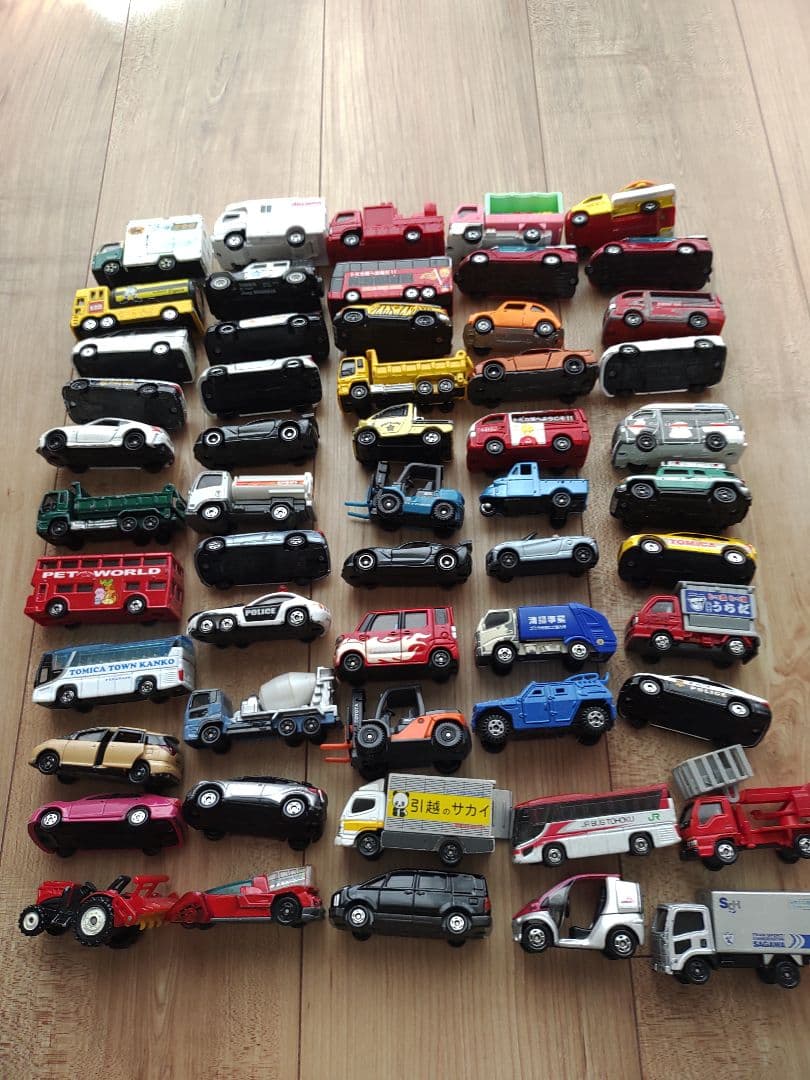 トミカ　まとめ売り　105台　ジャンク品　希少　レア