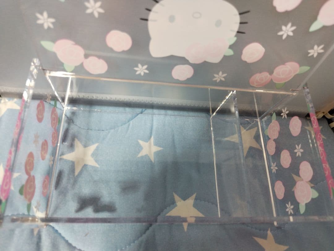 激レア2011 ローズ キティ コットン 綿棒 ケース アクセサリーケース