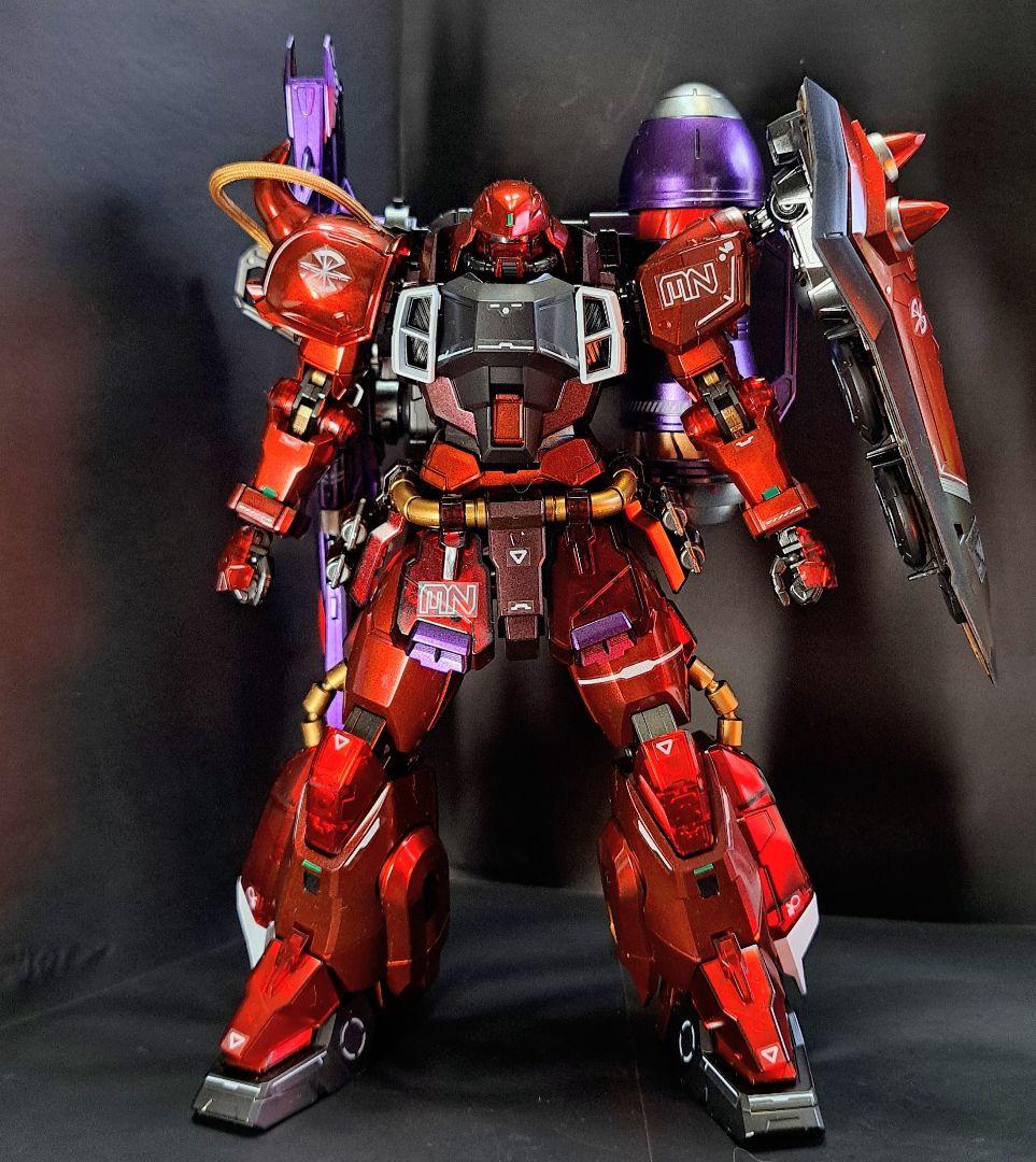 MG ガナーザクウォーリア ルナマリア機 ソリッドクリア風塗装 完成品