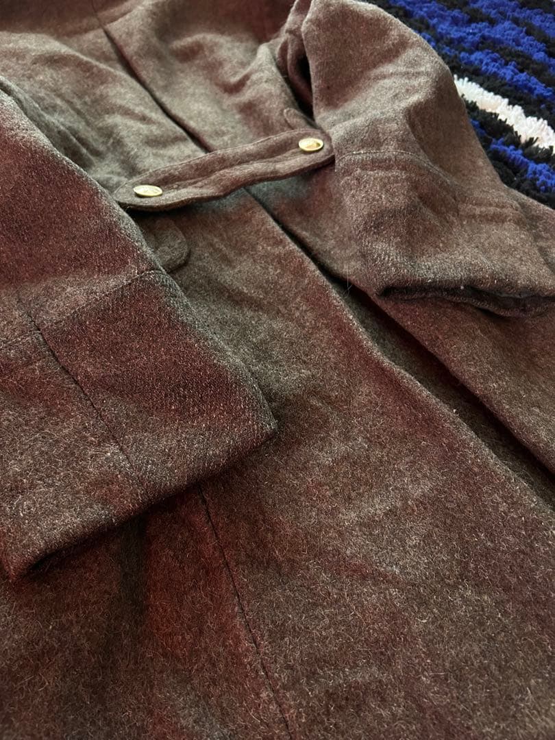 実物 ソ連軍 ロシア軍 兵士用 外套 ウールコート