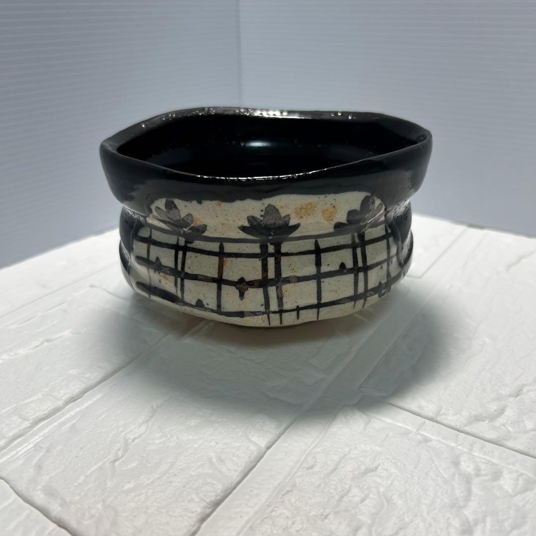 佐藤重造　黒織部　茶道