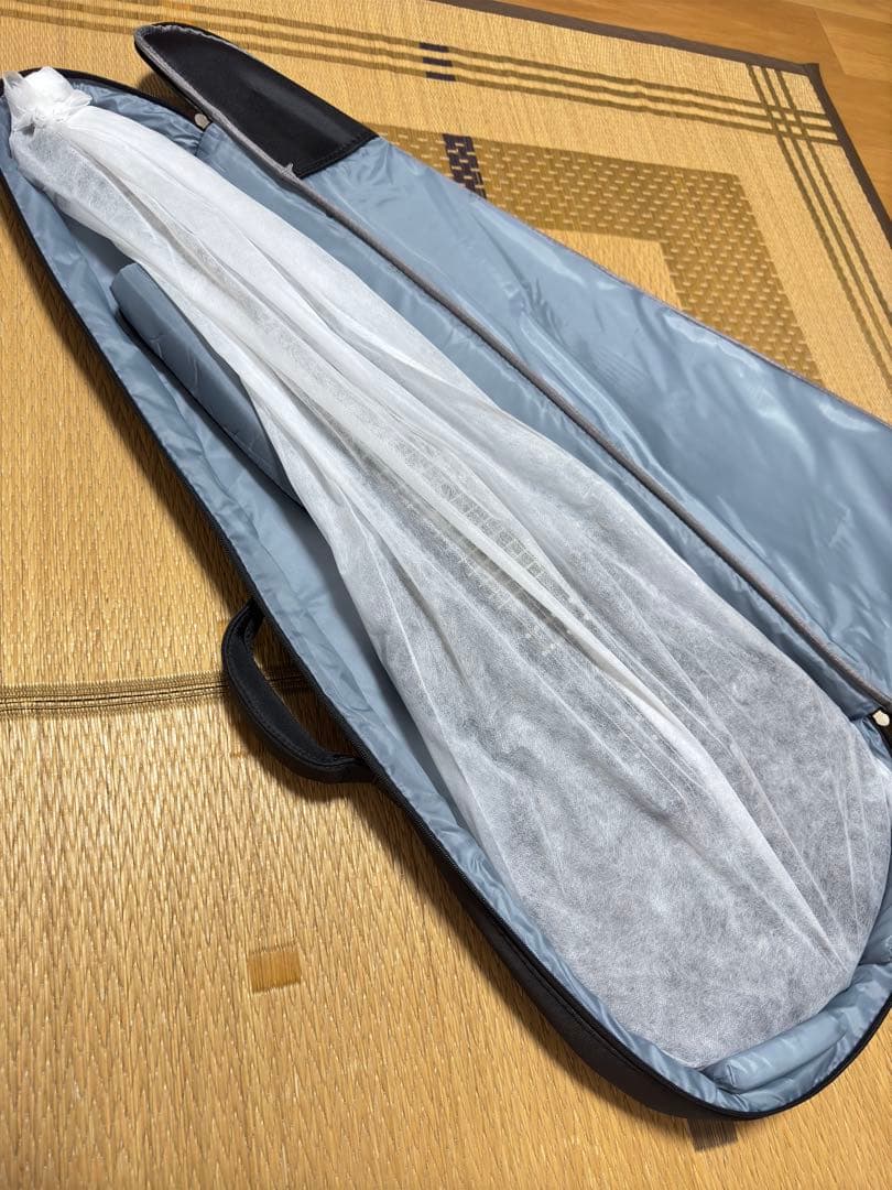 エレキギター マットブラック ギターケース アプリ付き＋教科書