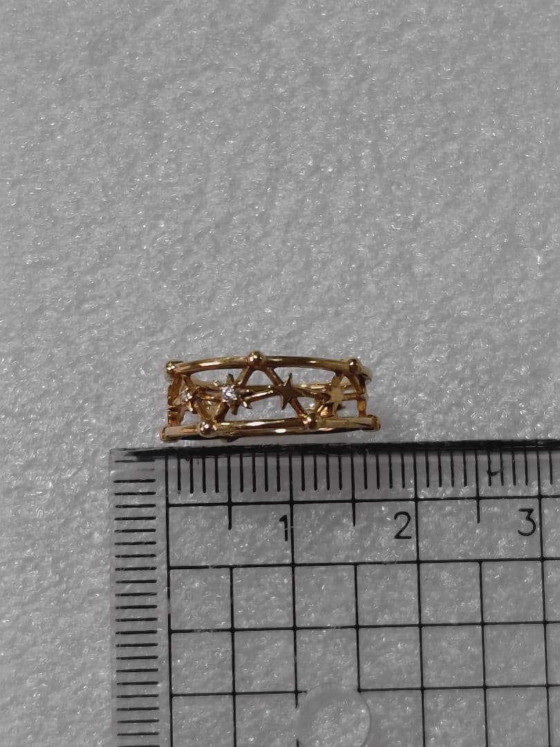 優*ん様 スタージュエリーK10 ピンキーリング 5号