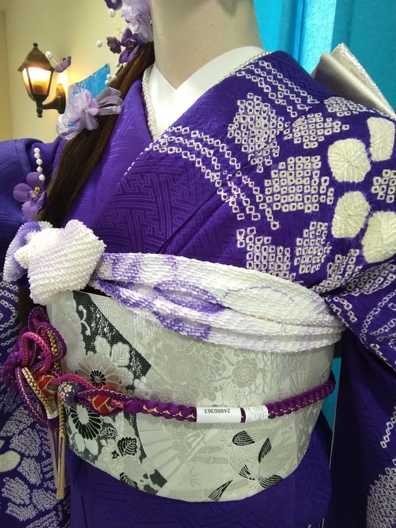 ❰超得得❱―振袖フルセット、正絹絞り振袖、成人式、重ね衿帯揚げ帯締め、袋帯、襦袢