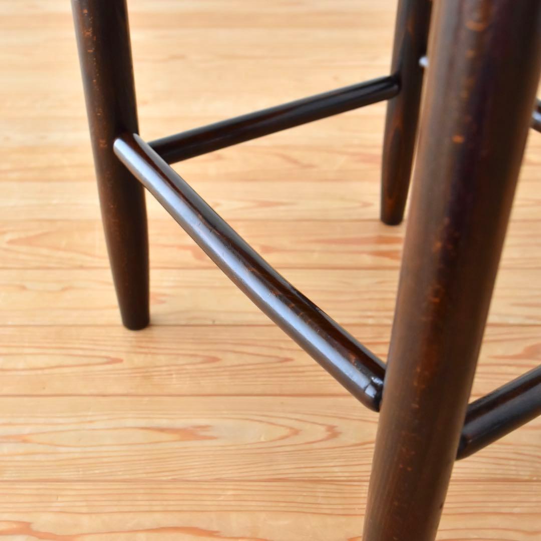 松本民芸家具　#19型　ラッシスツール