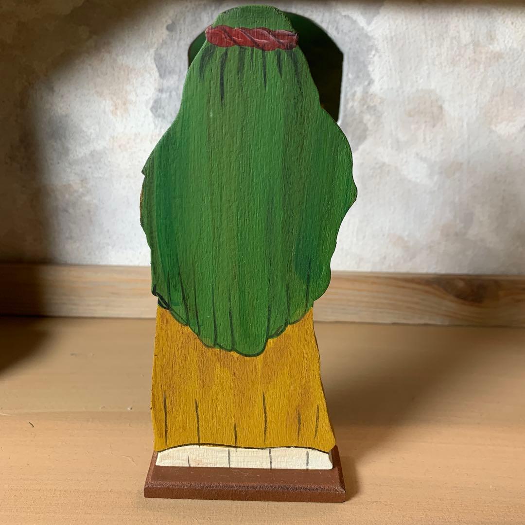 ドイツ製　木製人形　レアな大型のビンテージの手書きの￼可愛いクリッペ人形セット！