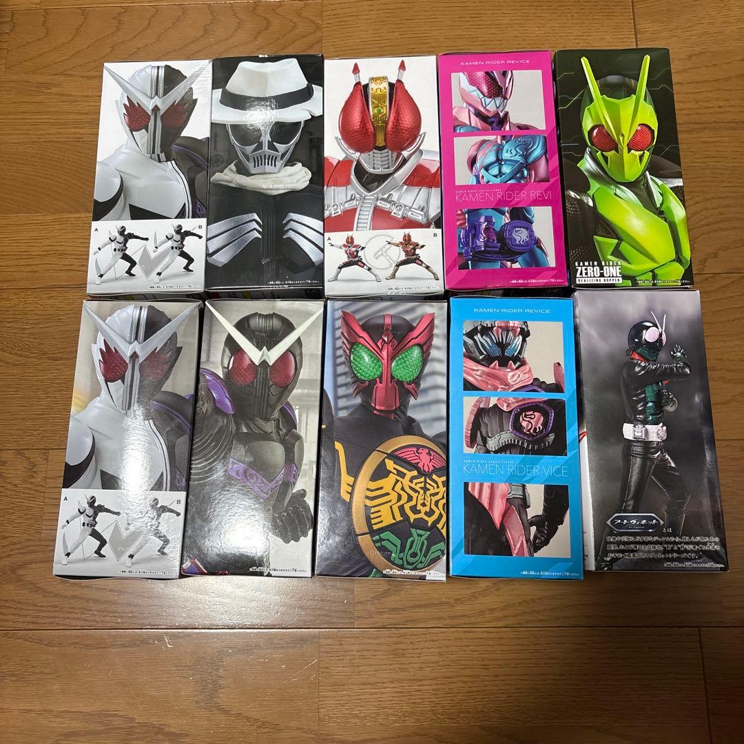 仮面ライダー英雄勇像　プライズフィギュアまとめ売り　新品未開封　10点
