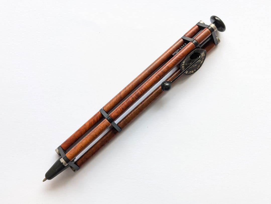パラフェルナリア　ボールペン　イタリア製　木軸？　定価20000円