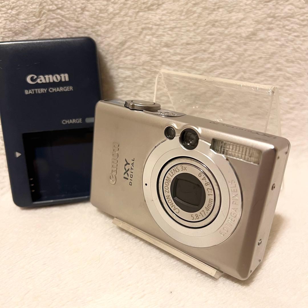 【動作確認済✨】Canon IXY DIGITAL70 純正バッテリー 充電器付