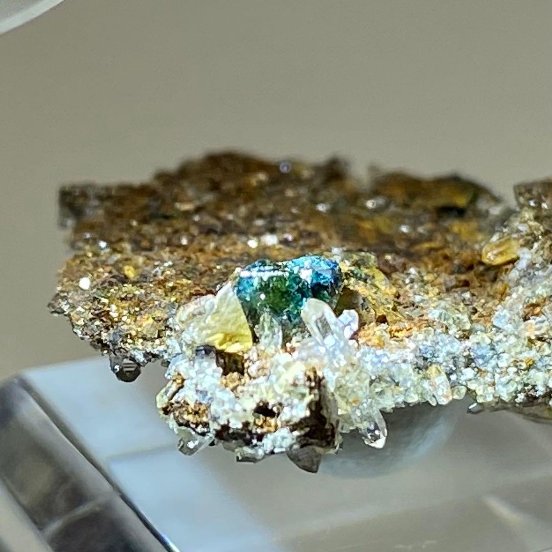 ラズライト　クォーツ　天藍石　水晶　鉱物標本　原石　天然石　ストーン