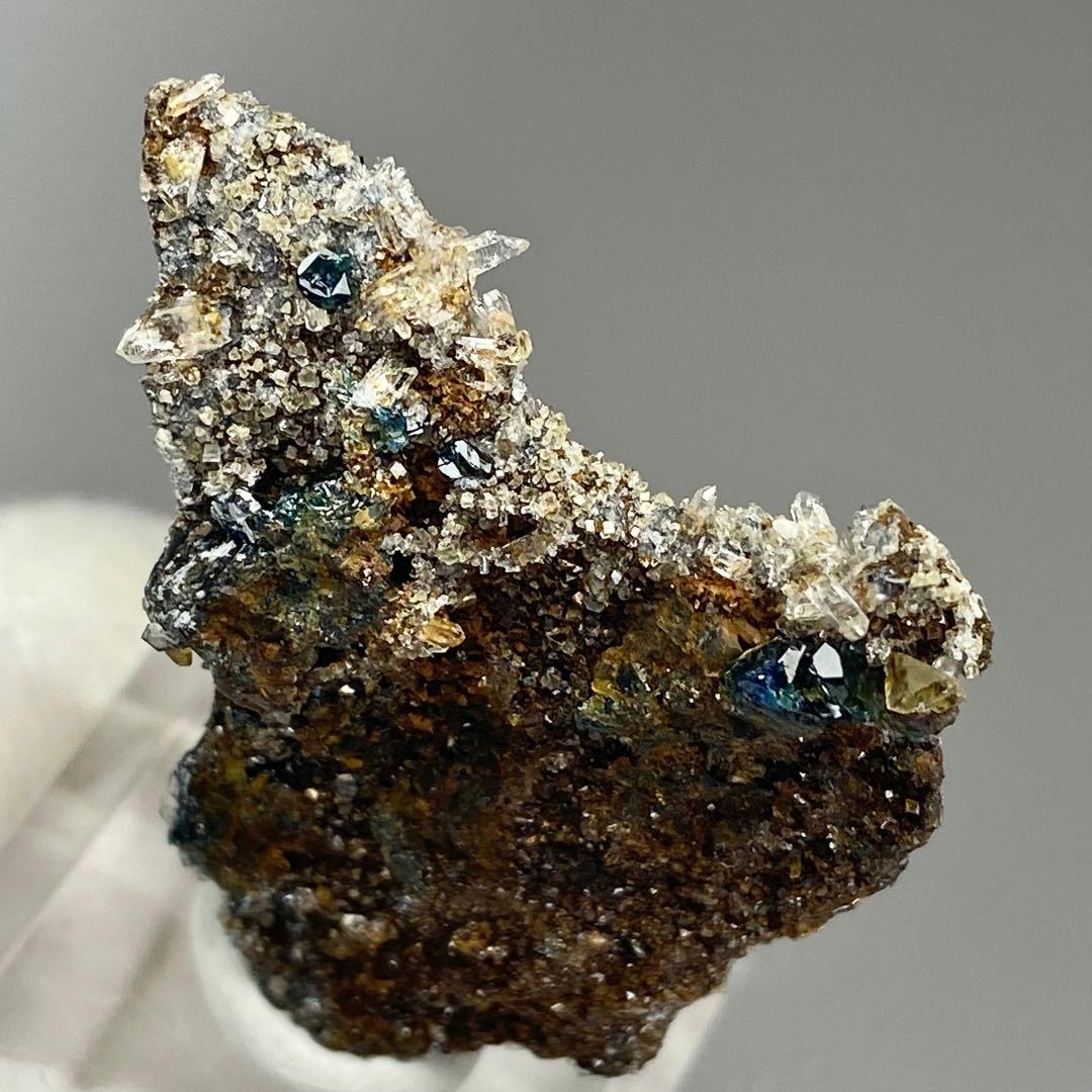 ラズライト　クォーツ　天藍石　水晶　鉱物標本　原石　天然石　ストーン