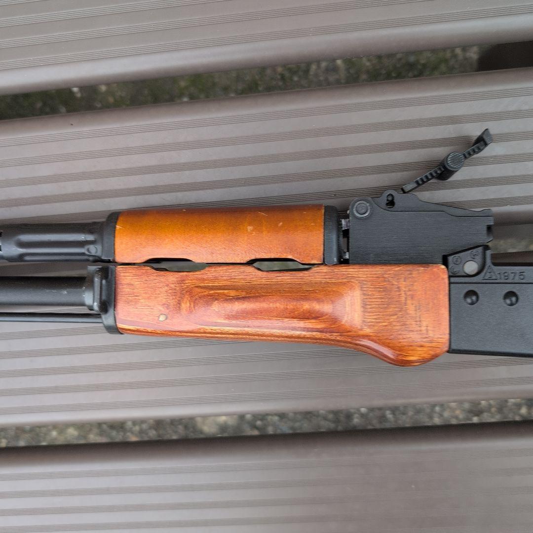 東京マルイ　ガスブロ　AKM 加工品　木製ハンドガード　セット