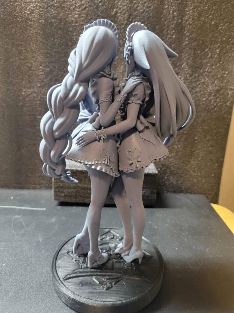 未塗装未組立　ガレキ　ガレージキット　フィギュア　原神　雷電将軍　八重神子　影