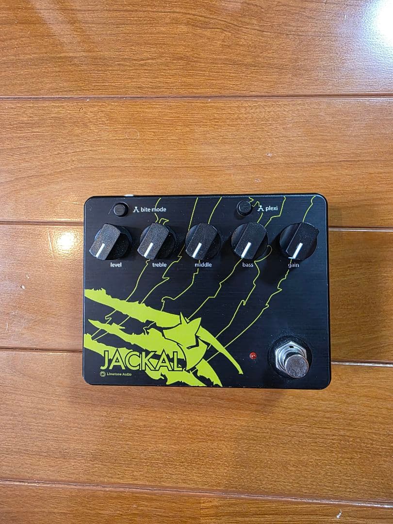 JACKAL ギターエフェクター 本体と付属品
