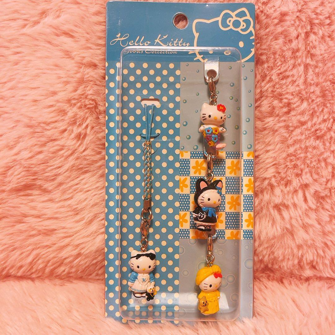 希少レア　ハローキティ　グッズコレクション　根付け　4Pアソート ⑥ 2005