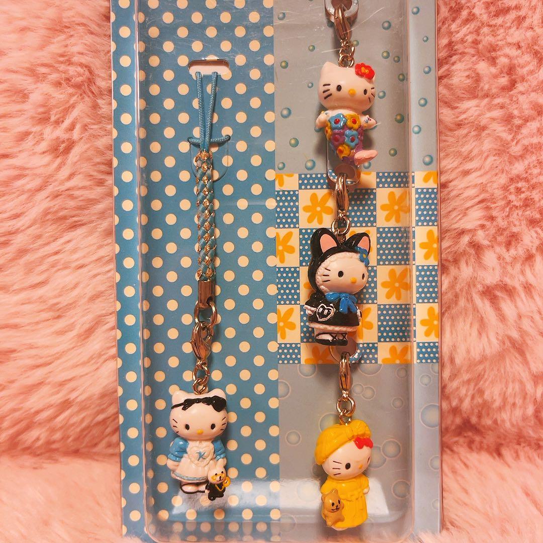 希少レア　ハローキティ　グッズコレクション　根付け　4Pアソート ⑥ 2005