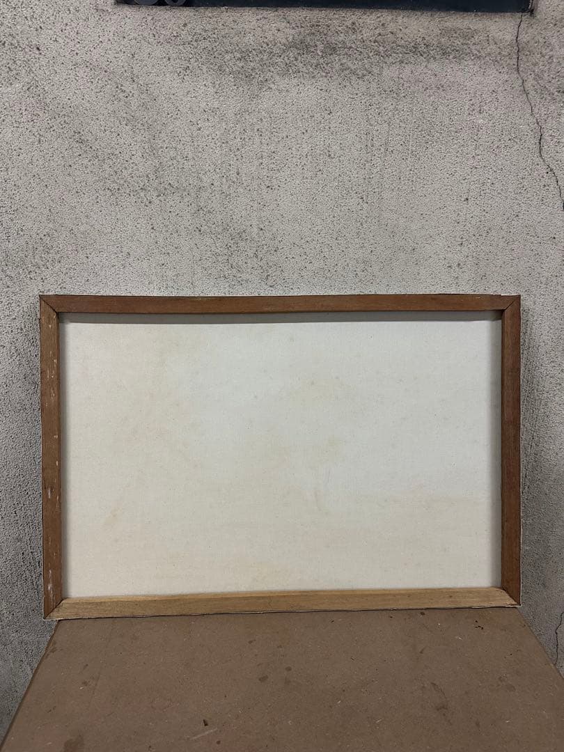 アンティーク 大型 山水 風景画 油彩画 油絵 壁掛け 額有絵画 アート 芸術