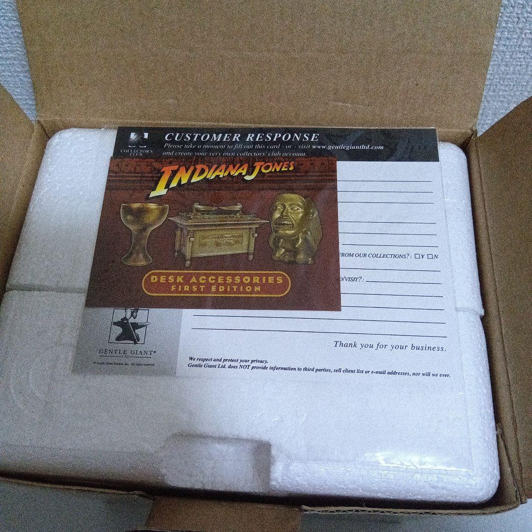 インディジョーンズ　ゴールデンアイドル 　ペン立て