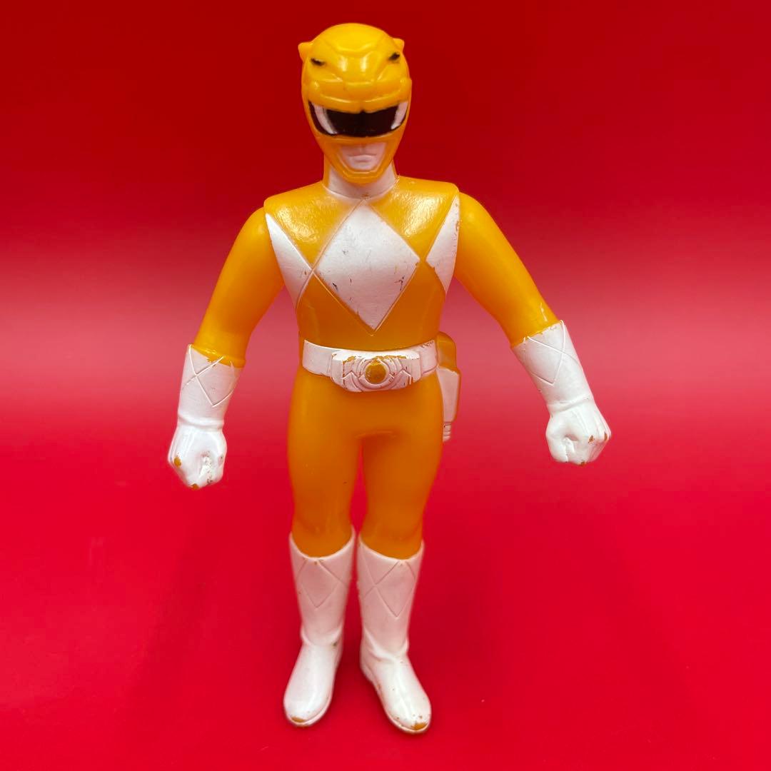 希少　当時物　恐竜戦隊ジュウレンジャー　ソフビ　フィギュア 5体セット