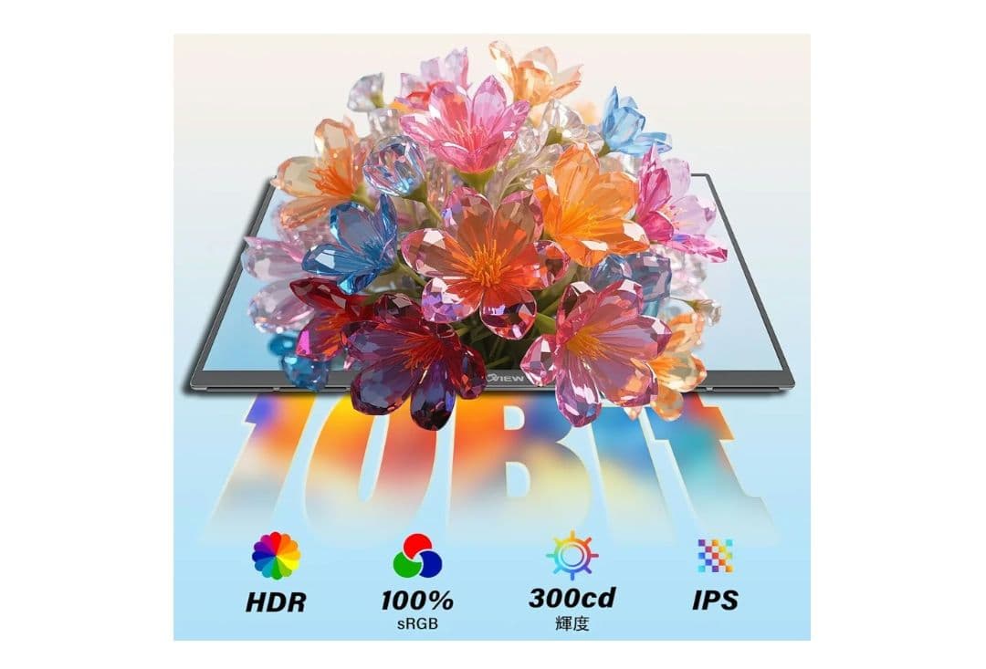 InnoView 23.8インチ 2K 100Hz モバイルモニター QHD