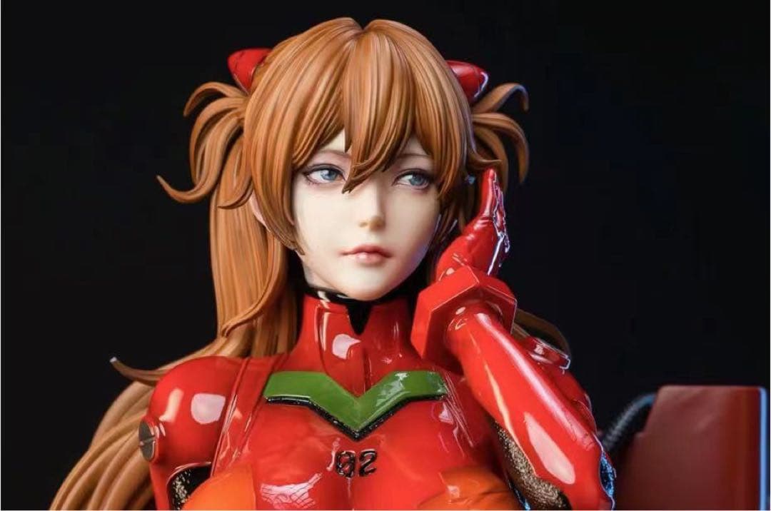 新世紀エヴァンゲリオン アスカ ガレージキット ガレキ スタチュー ①⑧