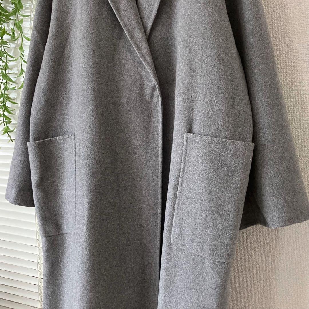 【2023AW】SLOBE ハミルトン ダブルフェイスロングチェスターコート