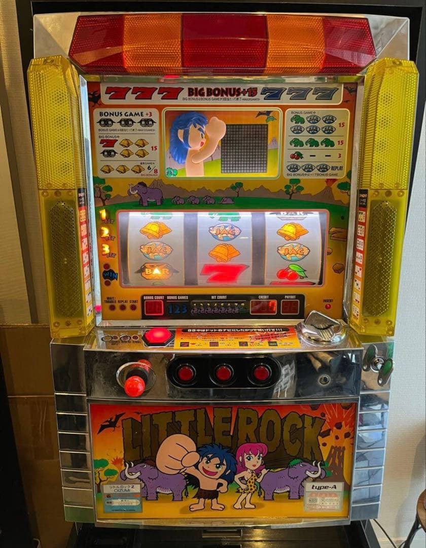 パチスロ リトルロックZ 不要機つき 実機 オーイズミ 4号機（注意点あり