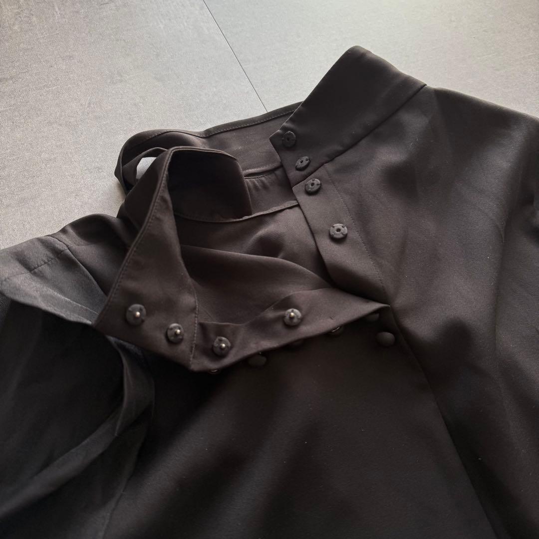 【大きめ】ルイルエ オーガンジースリーブ パンツ セットアップ 3L 結婚式