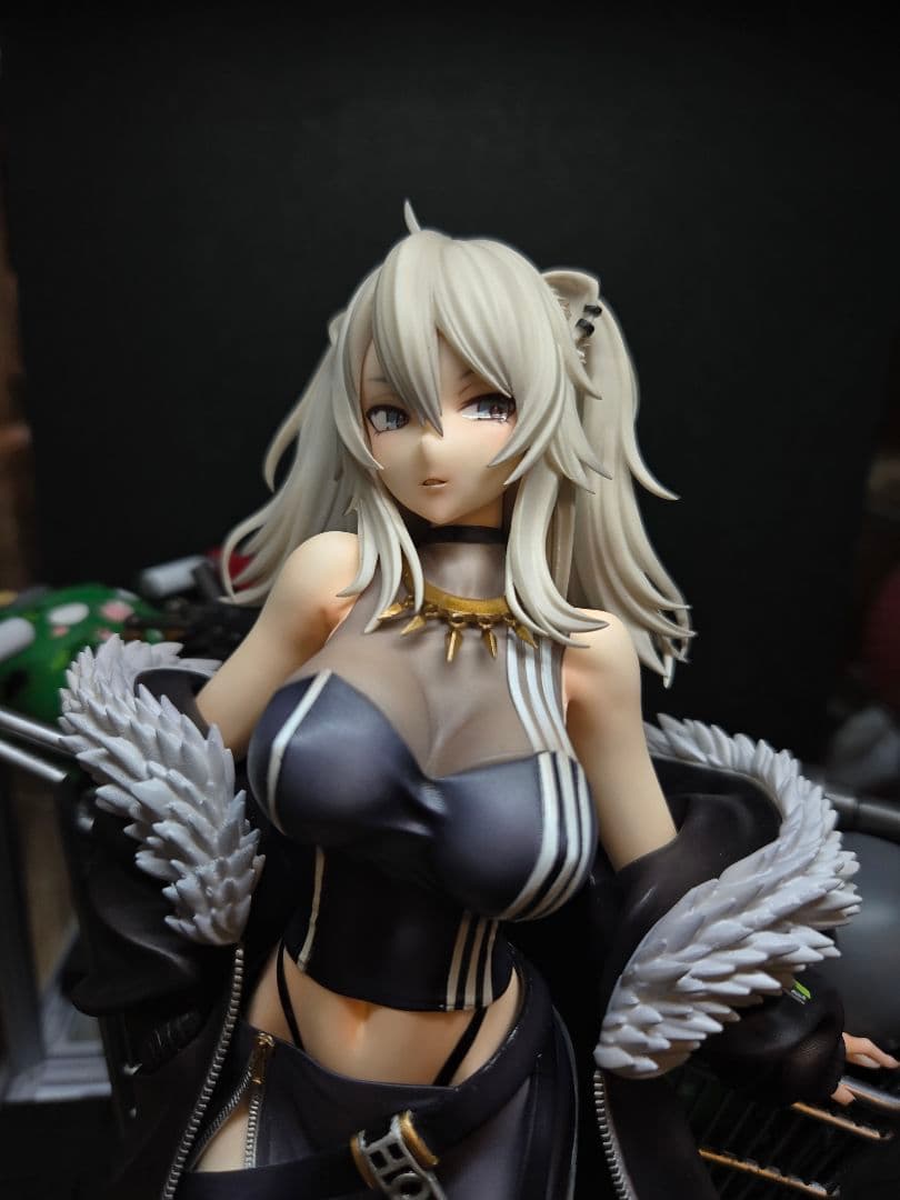 獅白ぼたん ガレージキット 塗装済完成品