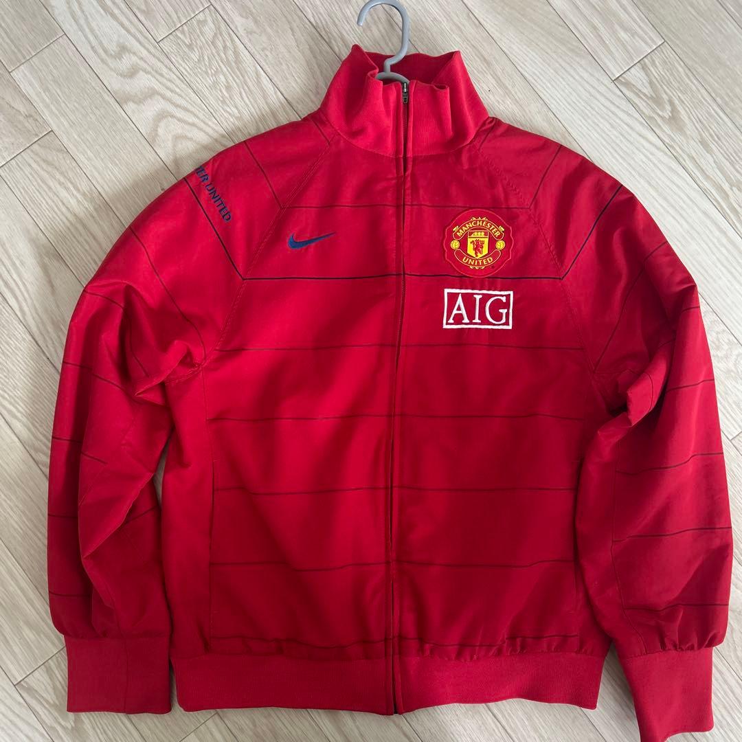 2008-2009 NIKEトラックジャケット　マンチェスターユナイテッド
