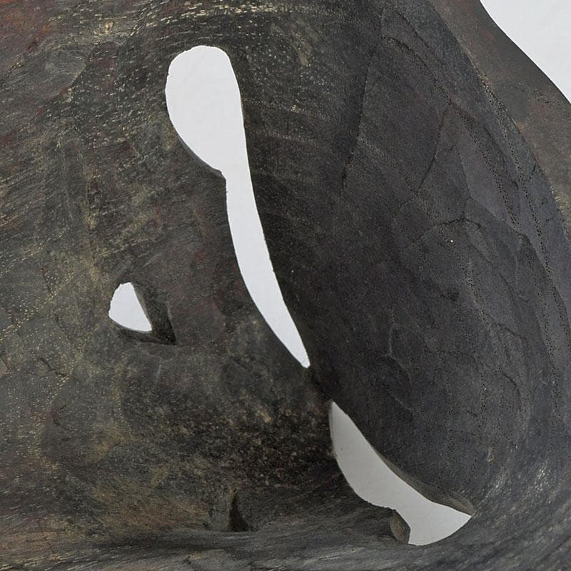 時代木彫面　能面　烏天狗　獣面　神楽面　M　9597